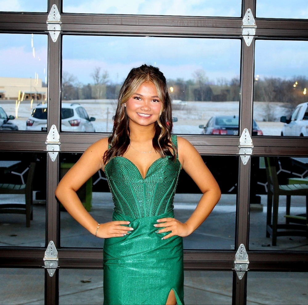 Emerald Green Dress